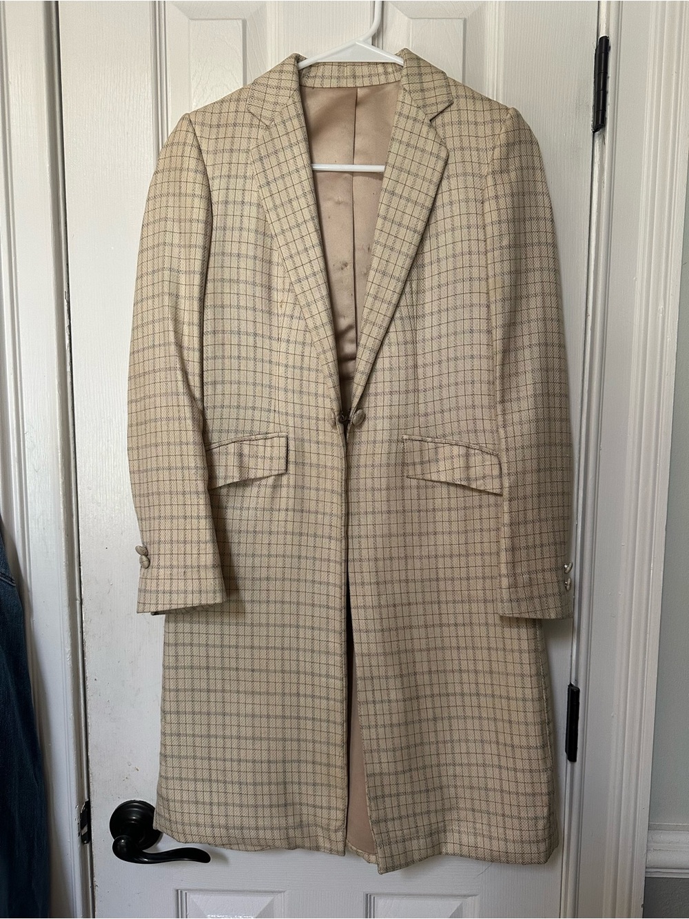 Show Seaons Daycoat - Beige Plaid
